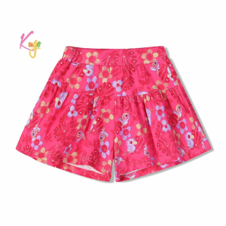 Dívčí kraťasy / šortková sukně Kugo CY1102 tmavě růžová